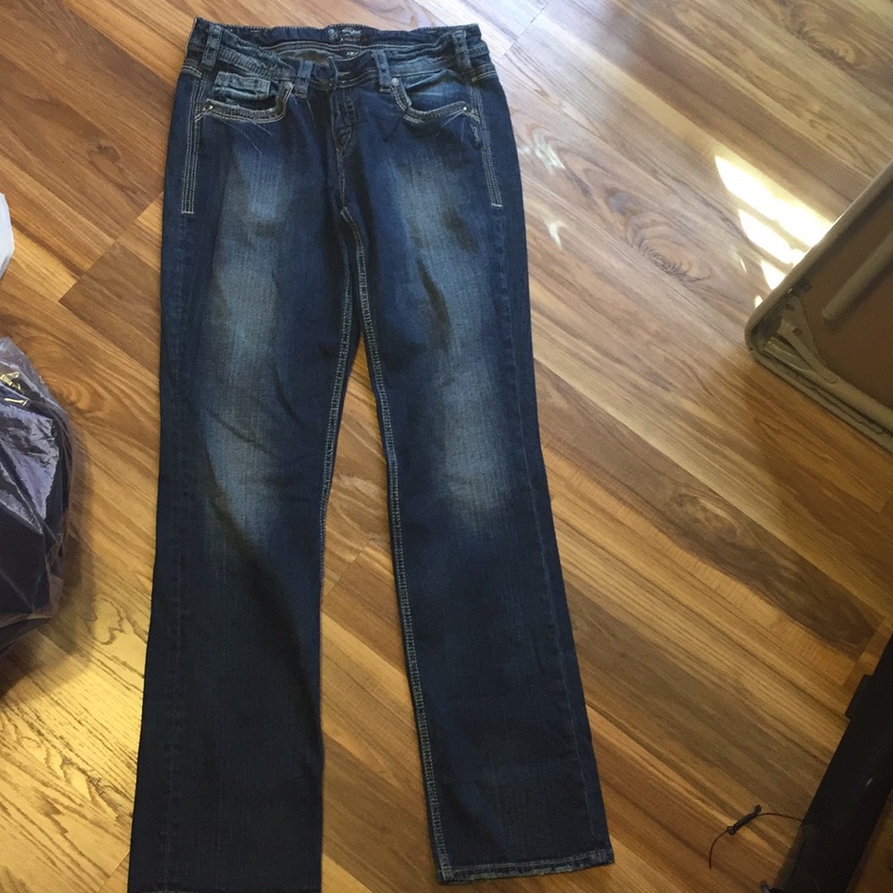 Silver jeans